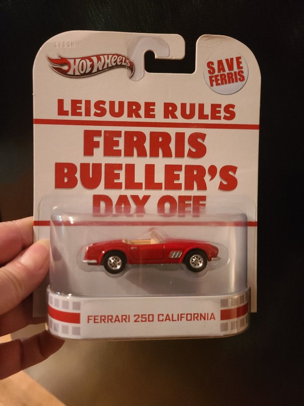 Hot Wheels Retro Entertainment Ferrari